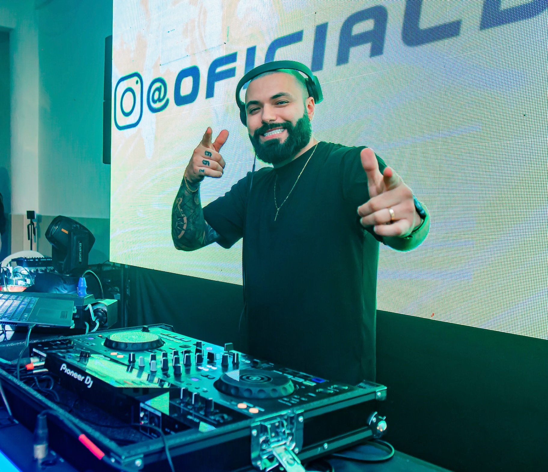 DJ Darlan Santos em ação